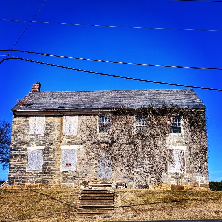 Abandoned Houses Near Schoenersville, Pennsylvania, USA